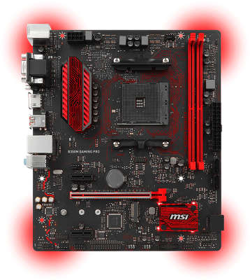 Мат. плата MSI B350M GAMING PRO