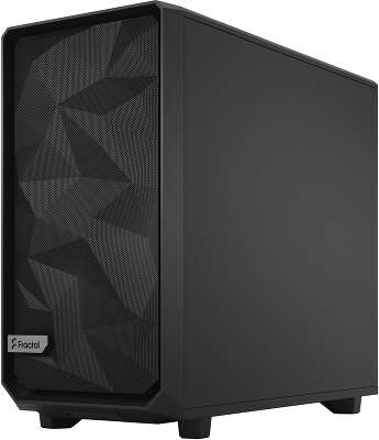 Корпус Fractal Design Meshify 2 Compact Lite, черный, ATX, Без БП (FD-C-MEL2C-03)