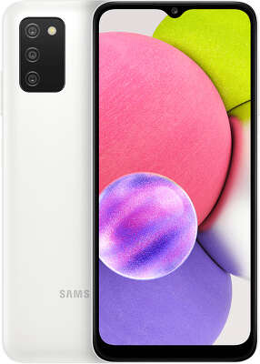Смартфон Samsung A037F Galaxy A03s 64Gb Dual Sim, белый (SM-A037FZWGSER)