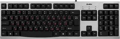 Повреждение упаковки Клавиатура SVEN KB-S300 чёрная (104кл.)