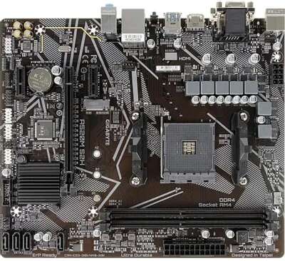 Gigabyte A520M S2H {Soc-AM4 AMD A520 2xDDR4 mATX AC`97 8ch(7.1) GbLAN RAID+VGA+DVI+HDMI}