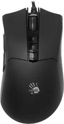 Мышь A4Tech Bloody P90s черный оптическая 8000dpi USB 7but (P90S STONE BLACK)