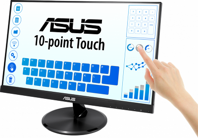 Монитор ASUS 21,5" VT229H IPS Touch 1920x1080 75Hz 5ms 250cd D-SUB HDMI USB MM Black
