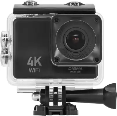 Экшн-камера Digma DiCam 850 черный