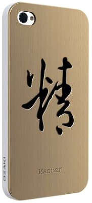 Чехол Ozaki iCoat Good Life Master для iPhone 4/4S, золотистый [IC862WMA]
