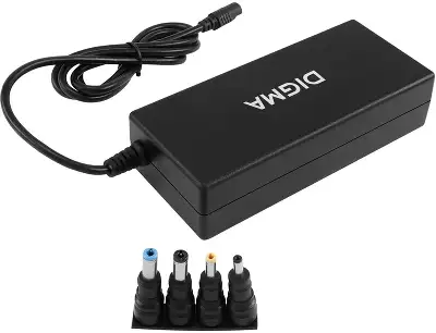 Блок питания Digma DM-A90 автоматический 90W 18.5V-20V 4-коннект. 4.62A от бытовой электросети