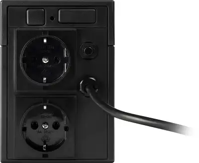Источник бесперебойного питания Smartwatt Uni 500Вт 850ВА черный