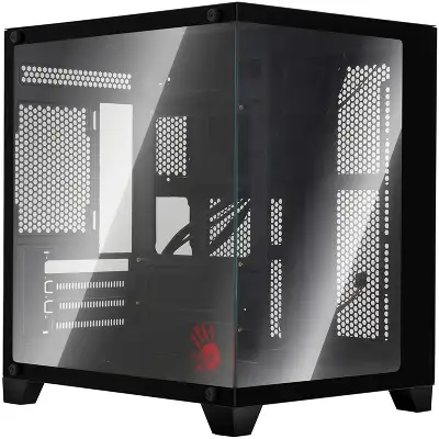 Корпус Bloody BD-CC105 черный без БП mATX 5x120mm 1xUSB2.0 1xUSB3.0 audio bott PSU