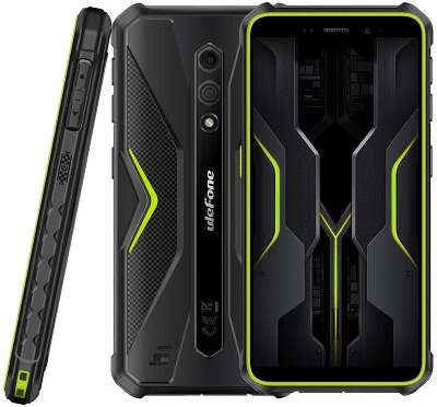 Смартфон Ulefone Armor X12 Pro 4+64GB Green/5.45” HD+/IPS/MTK G36/And13/13MP/8MP/IP69K/4860mAh