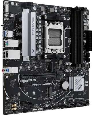 ASUS PRIME A620M-A-CSM (Socket AM5, mATX, 4xDDR5(192GB), VGA/DP/HDMI, 1xPCIe 4.0x16/2xPCIe 3.0x1, 1xLAN, 4xSATA 6Gb/s, 2xM.2, 2xUSB 3.2, 1xPS/2)