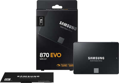 Накопитель SSD Samsung SATA-III 1TB MZ-77E1T0B/AM 870 EVO 2.5