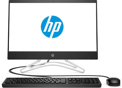 Моноблок HP 22-c0029ur 21.5" FHD i3-8130U/8/1000/128 SSD/GF MX110 2G/WF/BT/Cam/Kb+Mouse/W10,черный (4HA95EA)