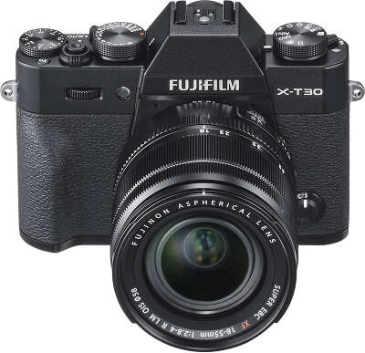 Цифровая фотокамера Fujifilm X-T30 Black kit (XF 18-55 f/2.8-4 R LM OIS)