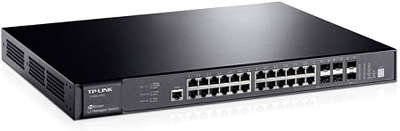 Коммутатор TP-LINK T3700G-28TQ управляемый 28-портовый стекируемый коммутатор 3 уровня