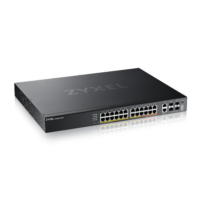 Коммутатор L3 Access коммутатор Zyxel NebulaFlex Pro XGS2220-30HP, rack 19", 24xRJ-45: 1G PoE+ (8 из них PoE++), 2xRJ-45: 1/2.5/5/10G PoE++, 4xSFP+, бюджет PoE 400 Вт