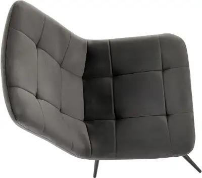 Стул для дома Бюрократ CH-K1_2 комплект 2шт т.серый Holland 18 металл черный на ножках (CH-K1_1/HL18_2)