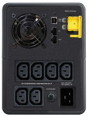 Источник бесперебойного питания APC Back-UPS BX2200MI 1200Вт 2200ВА черный