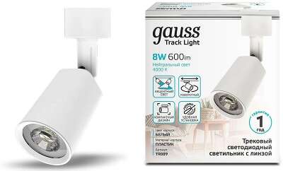 Светильник Gauss TR089 4000K цв.св.:белый нейтральный белый