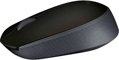 Мышь беспроводная Logitech M170 Gray |910-004642| серая, оптическая, 1000dpi, 2.4 GHz, USB-ресивер, (062887) {10}