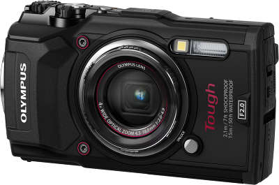 Цифровая фотокамера Olympus Tough TG-5 Black