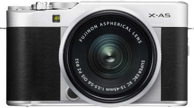 Цифровая фотокамера Fujifilm X-A5 Silver kit (XC15-45 мм f/3.5-5.6 OIS)