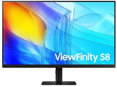 LCD Samsung 31.5" S32D800EAI черный {VA 3840x2160 60Hz HDMI DisplayPort 3xUSB3.0 pivot black}