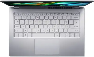 Ноутбук Acer Swift Go 14 SFG14-41-R466 Ryzen 5 7530U 8Gb SSD512Gb AMD Radeon Graphics 14" IPS FHD (1920x1080) Windows 11 Home silver WiFi BT Cam (NX.KG3CD.001)