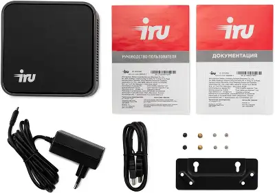 Неттоп IRU 110ALCN N200 (1) 8Gb SSD256Gb UHDG без ОС GbitEth WiFi BT черный (2012497)
