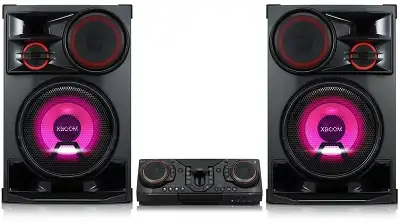 Минисистема LG CL98-FS черный 3500Вт CD CDRW FM USB BT