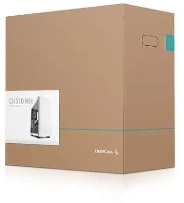 Корпус Deepcool CH510 WH, белый, EATX, Без БП (R-CH510-WHNNE1-G-1)