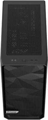 Корпус Fractal Design Meshify 2 Compact Dark, черный, ATX, Без БП (FD-C-MES2C-02)