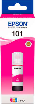 Чернила Epson 101 EcoTank T03V34A, пурпурные