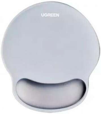 Коврик для мышки с поддержкой запястья UGREEN LP668 (25244) Ergonomic Mouse Pad with Wrist Rest. Цвет: серый