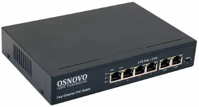 Коммутатор OSNOVO SW-20600(80W): характеристики | ТехноСити