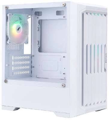 1STPLAYER BULLET HUNTER H2 ARGB White / mATX / 4x120mm ARGB fans / H2-WH-4F7-W