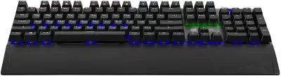 Клавиатура Оклик 935G RAGNAR механическая черный USB Multimedia for gamer LED (подставка для запястий)