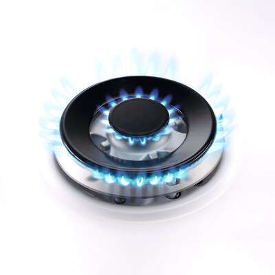 Встраиваемые газовые панели ELECTROLUX/ Газовая варочная поверхность - газ на стекле, 2 чугунных держателя, газконтроль варочной поверхности, интегрированный автоподжиг варочной поверхности, конфорки: Конфорка ускоренного нагрева, средней мощности, Конфор