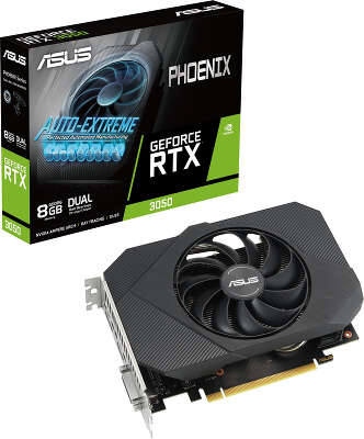 Видеокарта ASUS NVIDIA nVidia GeForce RTX 3050 8Gb DDR6 PCI-E HDMI, 3DP