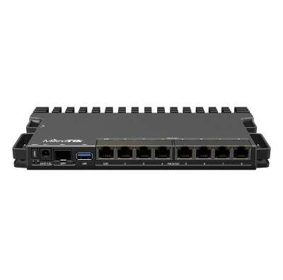 MikroTik RB5009UPr+S+IN Маршрутизатор, LAN 7x1 Гбит/с, WAN 1x2.5 Гбит/с, SFP/uplink SFP+ 1x10 Гбит/с, PoE, USB 3.0, IP20