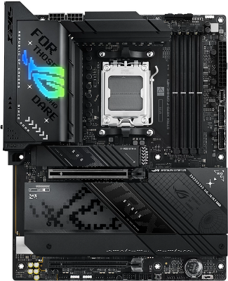 Материнская плата ASUS ROG STRIX X870-F GAMING WIFI, AM5, X870, 4*DDR5, 2*SATA, 4*M.2, 9*USB 3.2, 2*USB4, Type-C, 3*PCIx16, DP+HDMI, ATX; 90MB1IV0-M0EAY0