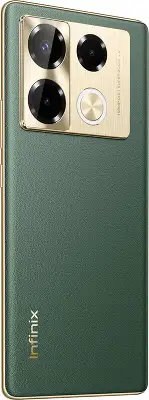 Смартфон Infinix X6850 Note 40 Pro 256Gb 8Gb зеленый моноблок 3G 4G 2Sim 6.78" 1080x2436 Android 14 108Mpix 802.11 a/b/g/n/ac NFC GPS GSM900/1800 GSM1900 Protect FM