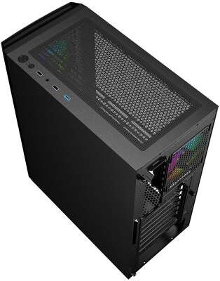 Корпус PowerCase Mistral Evo Air, черный, ATX, без БП (CMIEE-A4)