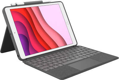 Клавиатура Logitech Keyboard Combo Touch для iPad 10.2", Graphite [920-009994]