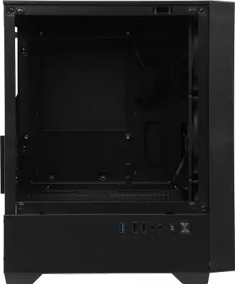 Корпус Accord ACC-ZCU1B черный без БП mATX 5x120mm 2xUSB3.0 1xUSB3.1 audio bott PSU