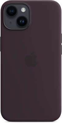 Чехол (клип-кейс) Apple для Apple iPhone 14 Silicone Case with MagSafe A2910 баклажановый (MPT03ZM/A)