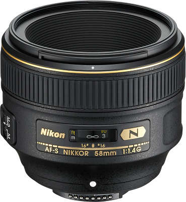 Объектив Nikon AF-S 58 мм f/1.4G