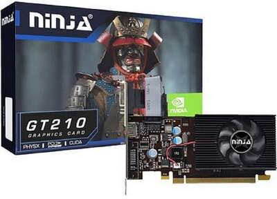 Sinotex Ninja  GT210 512M 64bit DDR3 DVI HDMI CRT PCIE