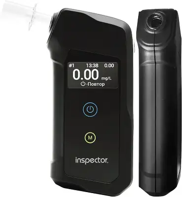 Алкотестер Inspector АТ950 электрохимический черный