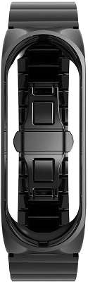 Металлический ремешок для Xiaomi MI band 3 Metal Steel Band, Black
