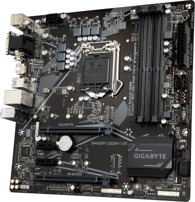 Материнская плата mATX LGA1200 GIGABYTE B460M DS3H V2